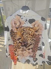 Made In Italy Jacke Blazer  Animal Übergröße 50 52 54 