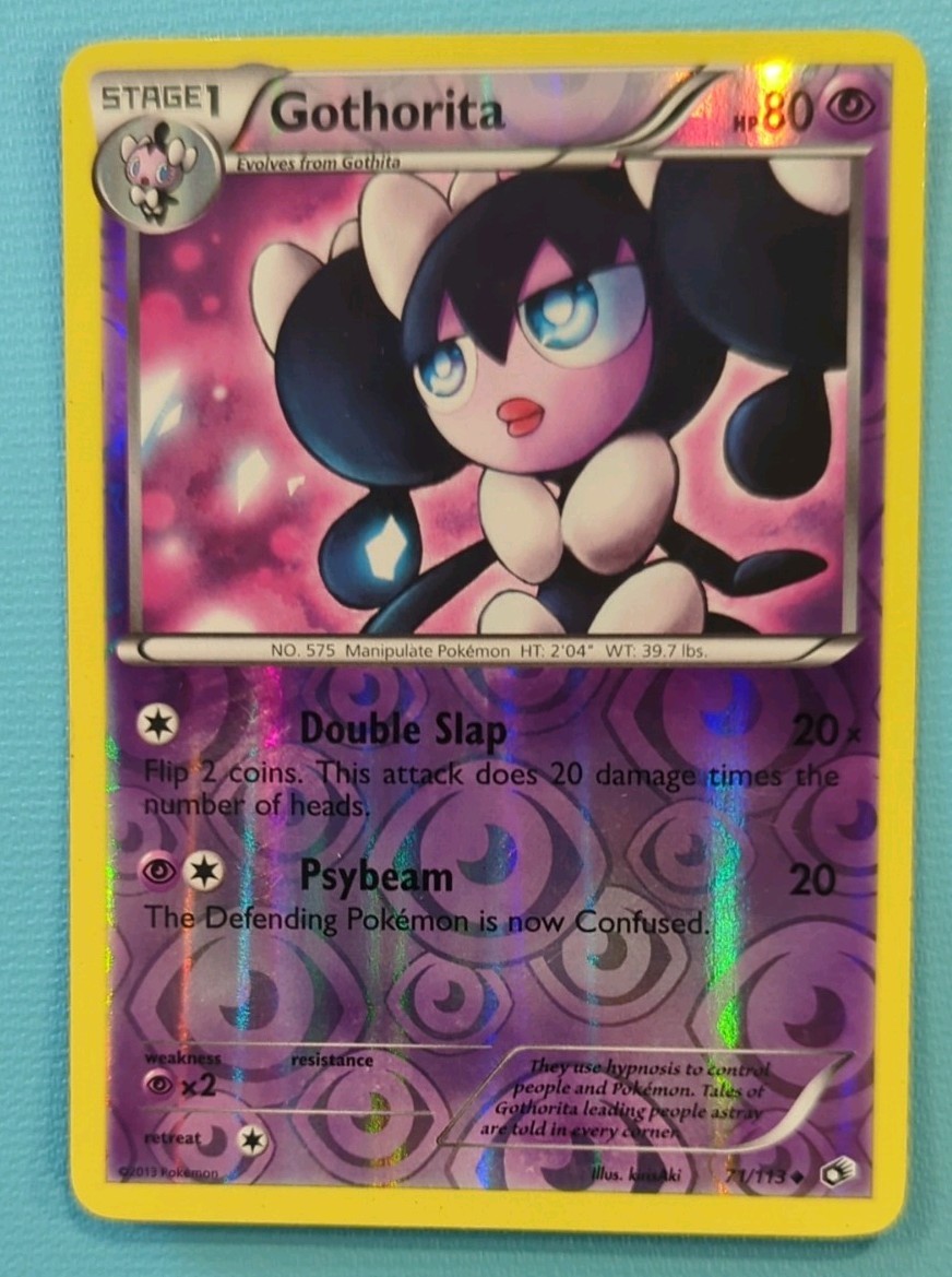 Pokémon TCG Gothorita 71/113 Legendary Treasures Reverse Holo Uncommon Psychic
