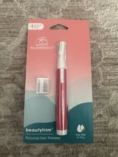 Personal Hair Trimmer by Palmperfect Dual Blades BeautyTrim