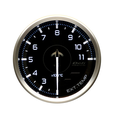 2,5 Zoll 60 mm Auto Gauge Hochleistungsmessgerät Ext Temp Analog 1 Stück