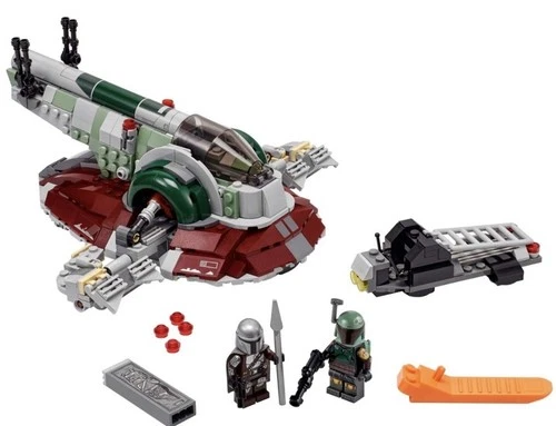 LEGO Star Wars Boba Fett's Starship 75312 - New In Box - Damage To Box - Kids 9+
