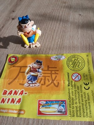 Ü-Ei Einzelfigur Bana-Nina  -  Serie Schim Banzai Zoff im Affenstall 2006 +BPZ