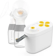2nd Gen Medela Pump In Style Max Flow Double Electric Breast Pump with Bottles