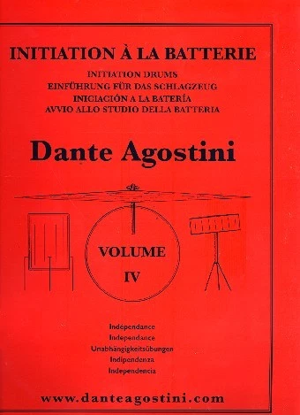 Agostini, Dante - Méthode de batterie vol.4