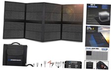 200W Portable Solar Panel - Foldable Solar Charger Monocrystalline with 20A