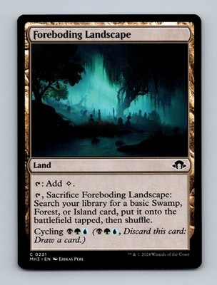 Foreboding Landscape Modern Horizons 3 Non-Foil MTG NM