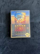 Sega Genesis Desert Strike: Return to the Gulf Complete with Manual, CIB, Tested