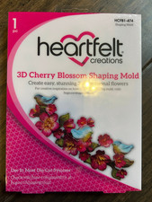 Heartfelt Creations 3D Cherry Blossom Shaping Mold HCFB1-474