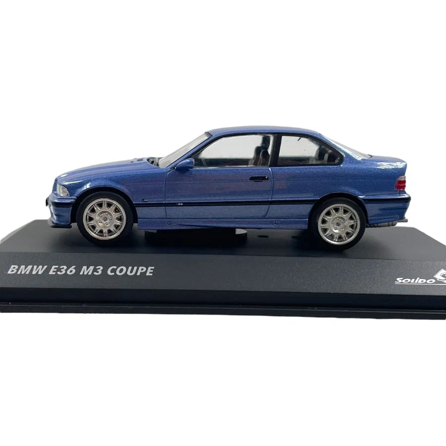 Modellino Auto Solido 1/43 BMW E36 M3 Coupe Blue 1999 - Immagine 2 di 4