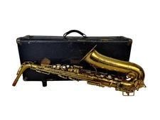Selmer Paris 5xxx Model 26 Alto Saxophone w/ Rare Case & Wood End Plug!