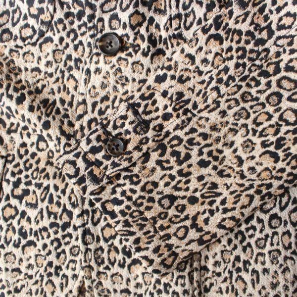 Engineered Garments NB Jacket Leopard Jacquard XS… - image 5