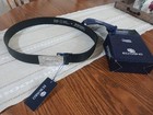 Sz 36 Ecrosko Genuine Leather Black Men’s Belt — photo 1
