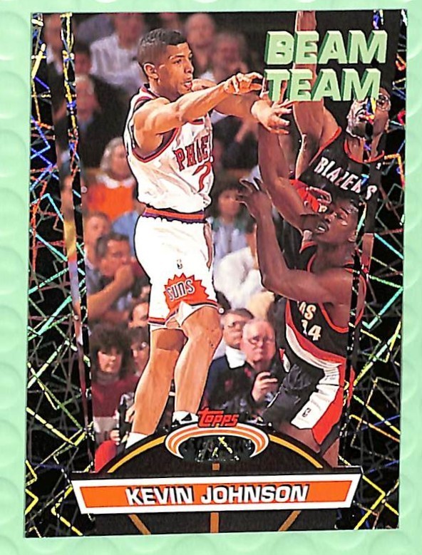 1992-93 Topps Stadium Club - Beam Team - Members Only - Kevin Johnson