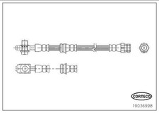 Flexible de frein Audi Q3