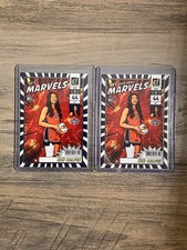 2025 Donruss WNBA Kiki Iriafen Net Marvels (RC) Gold Press Proof + Base