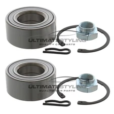 Front Wheel Bearing Kits Peugeot 306 Saloon 1994-1999 82mm Outer Diameter 1 Pair