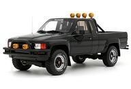 Mini Car 1/18 Toyota Hilux Sr5 1985 Black Otm481