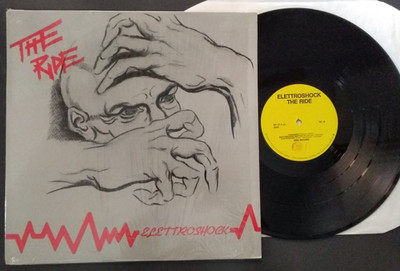 12'' 45 RPM THE RIDE ELECTROSHOCK 1985 ITALIAN NEW WAVE PUNK ROCK DE SIMONE