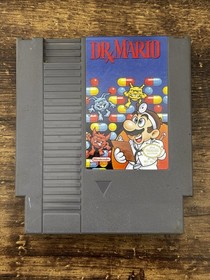 Dr. Mario (Nintendo NES, 1990) cartuccia e custodia in plastica, manuale non incluso