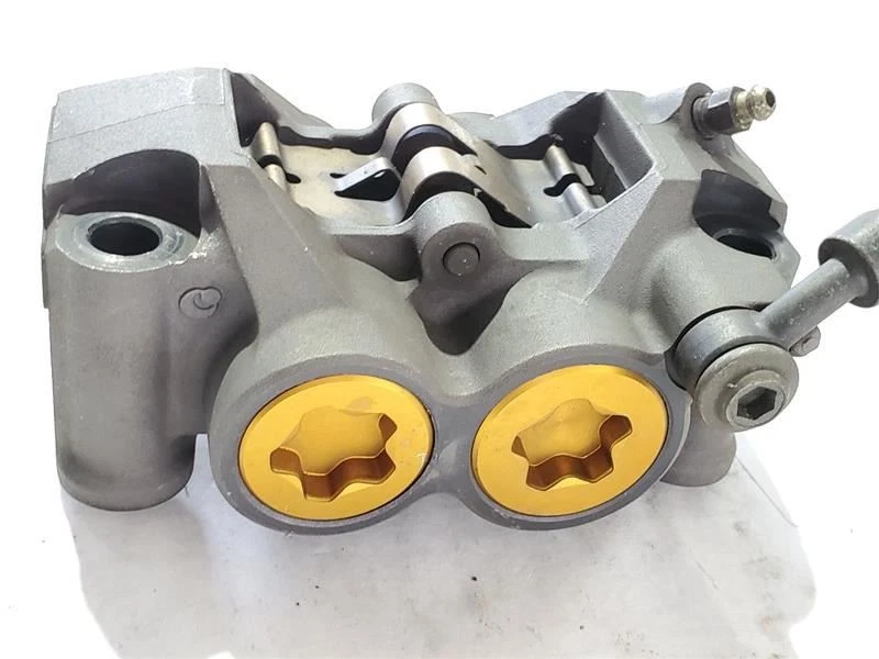 Pinzas de freno delanteras 5SL-2580T-10-00 OEM 5SL-2580U-10-00 Yamaha YZF-R6 2005 Foto 3 de 4