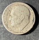 1950-S Roosevelt Dime (Circulated) - (#1078) Very Fine Condition