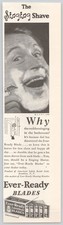 Ever-Ready Blades American Safety Razor Corp Singing Shave 1930 Print Ad