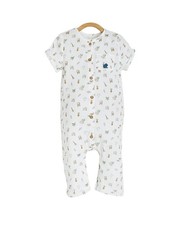Babycottons Kanu Playsuit White 09