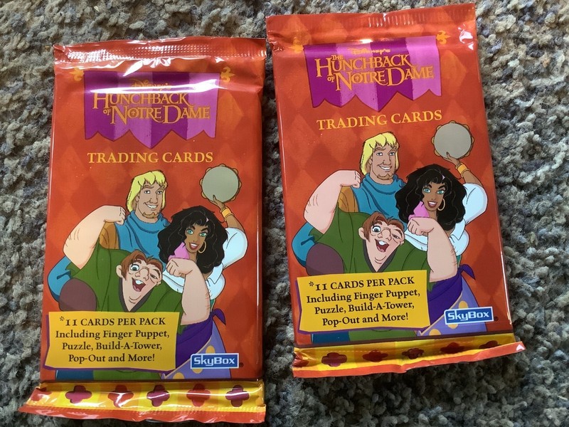 1996 Disney Skybox HUNCHBACK OF NOTRE DAME Trading Cards Pack-Factory Sealed-WB
