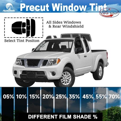 Window Privacy Film PreCut Window Tint For 2005-2021 Nissan Frontier King Cab