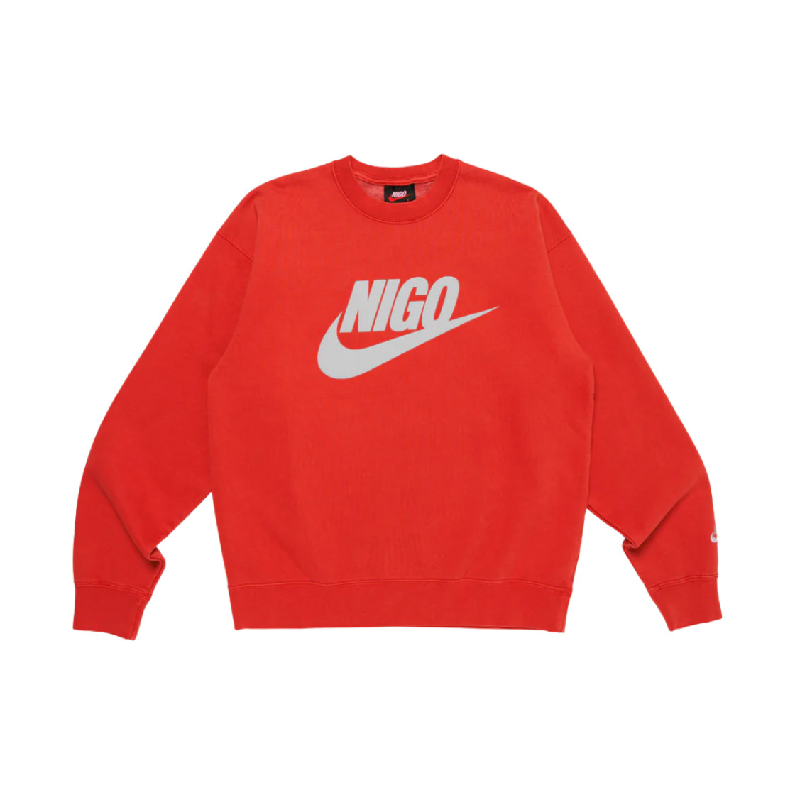 Nike x Nigo Fleece Crewneck Sweatshirt Gym Red FV5941-687