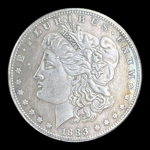 1883 Morgan Silver Dollar, AU+
