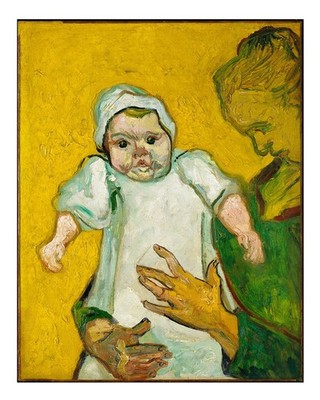 Van Gogh Mutter und Kind Wandkunst Impressionist Mutter und Kind Wand.