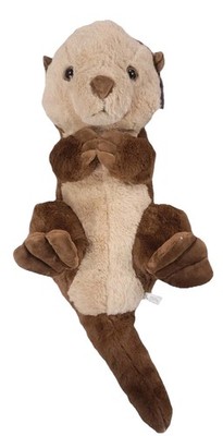 NWT Toy Factory Justin the Otter 18  Plush Laying Stuffed Animal 2022