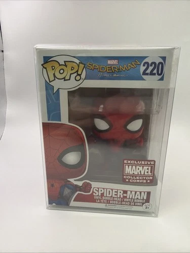 Funko Pop Marvel Collectors Corp Spider-Man Homecoming #220 Exclusive