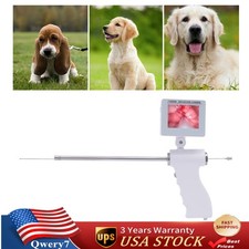 Visual Dog Artificial Insemination Gun Kit AI Breeding Machine Waterproof Camera