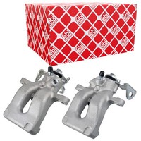 2X Febi Bremssattel Hinten Links + Rechts Passend FüR Renault Clio 3 Modus 1.2