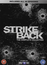 STRIKE BACK COMPLETE SERIES 1-5 - 14-DVD BOX SET  STRIKE BACK 46 EPISODES...