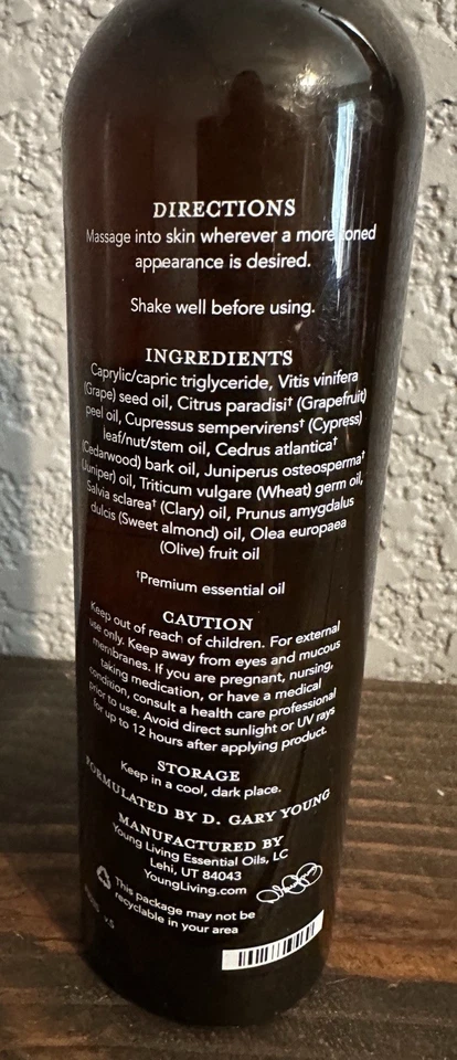 Young Living Cel-Lite Magic Massage Oil For Smooth Vibrant Skin 8oz SEALED - Image 3 of 4