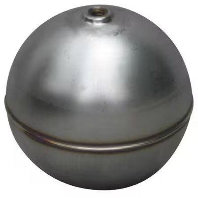 Naugatuck Gr20s4281c Float Ball, Round, Ss, 2 In