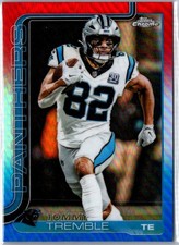 2025 Topps Chrome #44 Tommy Tremble Red White and Blue Refractor
