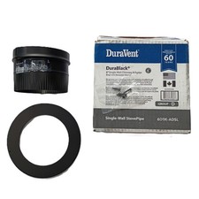 DuraVent 6DBK-ADSL DuraBlack 6 Snap-Lock Adap...