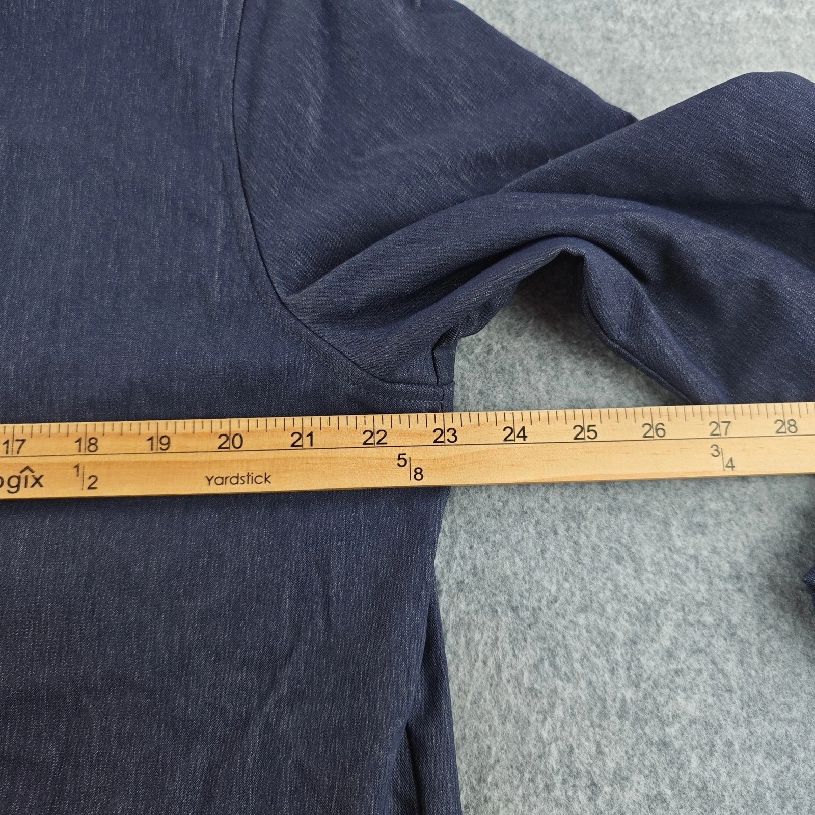 Johnston & Murphy XC4 Extreme Comfort Jacket Mens Large Blue Full Zip Stretch - product detail image 4