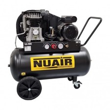 Compresseur à Piston Silencieux 3 CV - Réservoir 100 L - 230V TECH PRO NUAIR - P