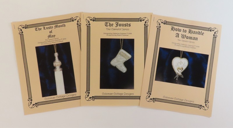 3 Camelot Series Ornaments by Coleman Cottage Designs (31)
