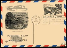 UXC12 Grand Canyon, Tourism, ArtCraft, FDC