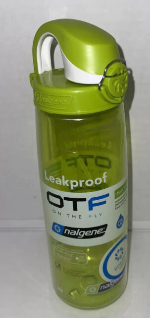 Nalgene Tritan OTF Bottle Clear With Blue Cap 24oz for sale online 