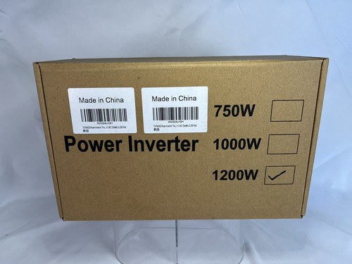 TVNIKD 1200 watt Power Inverter 12V to 110V New! - Picture 5 of 6