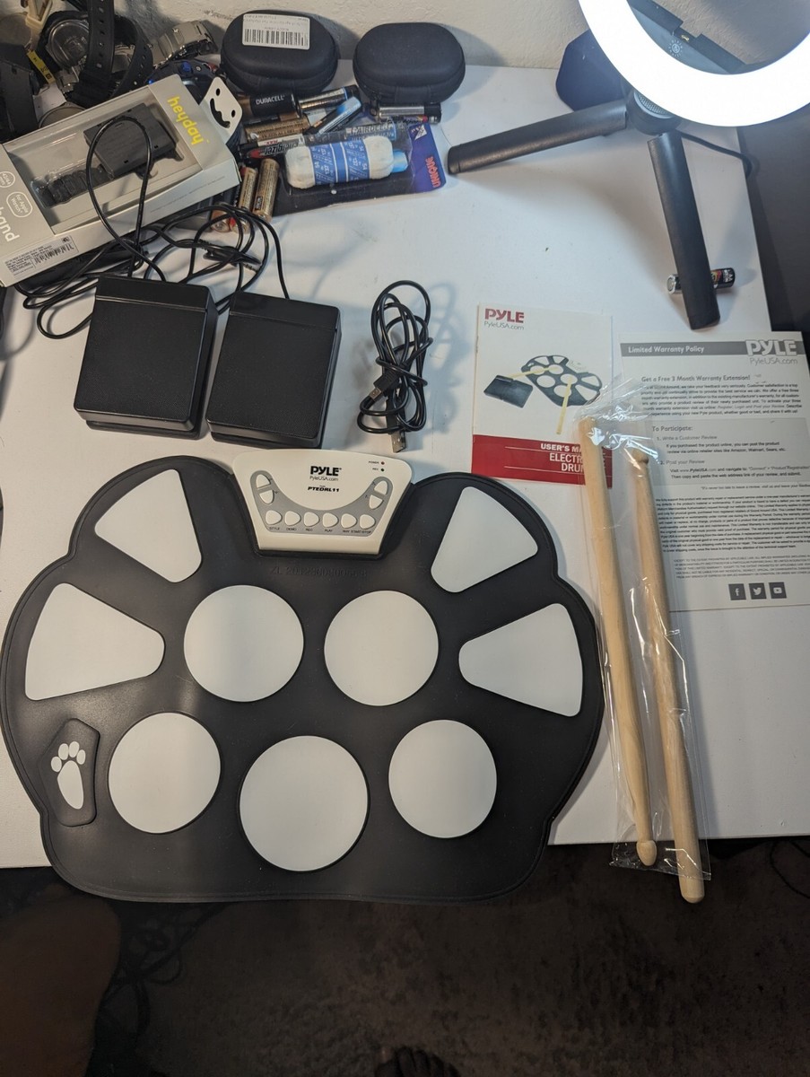 Pyle Electronics ドラムキット Portable Electronic