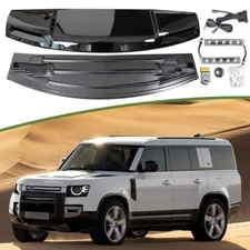 Roof Top Light Bar LED DRL Gloss Black Lamp Fit for LR Defender 130 2023 2024