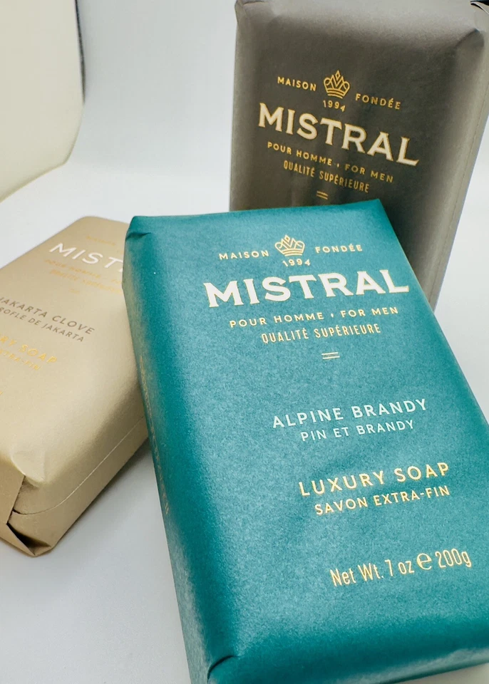 Jabón Barra Mistral - Hoja Habana Foto 3 de 4